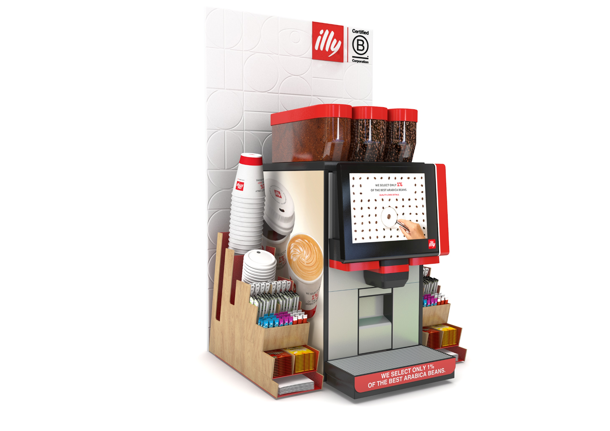 illy Proud to Serve tabletop coffee solution